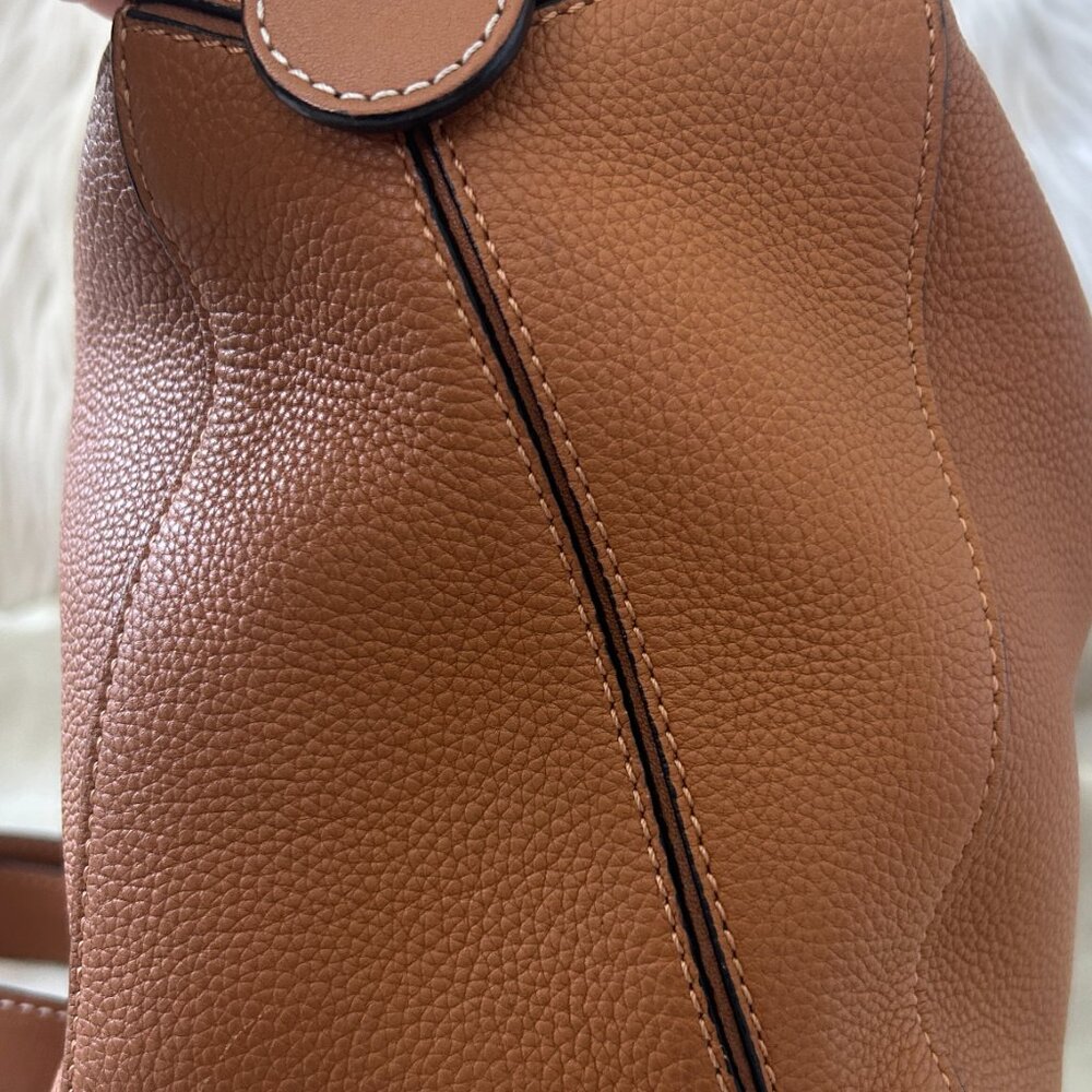 Loewe Edge Puzzle Bag, Large, Tan, with Dust Bag - Picture 5 of 15